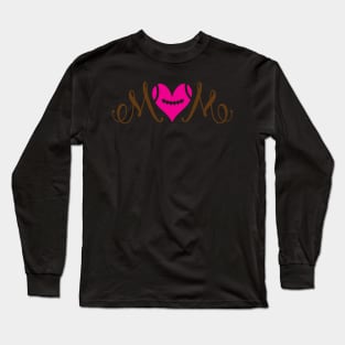 football  Mom Long Sleeve T-Shirt